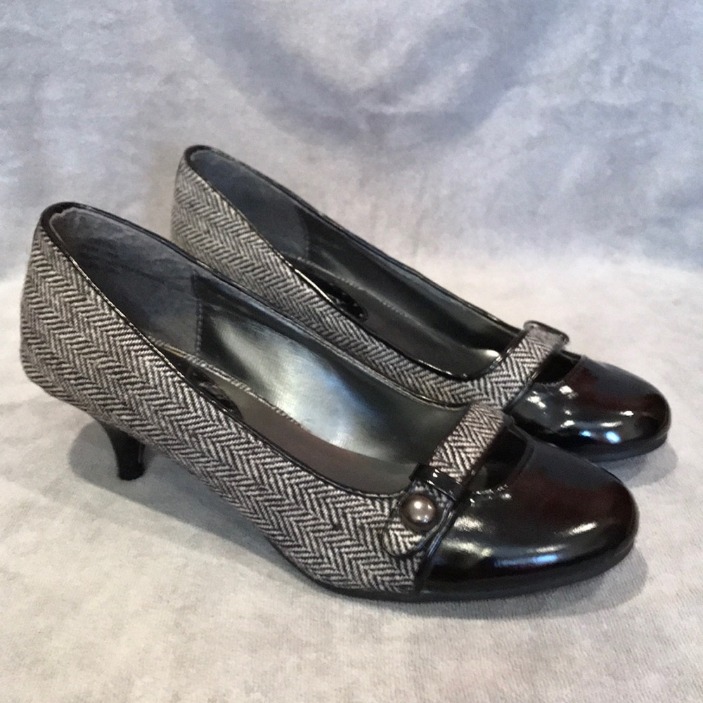 Laura Ashley Spool Heels